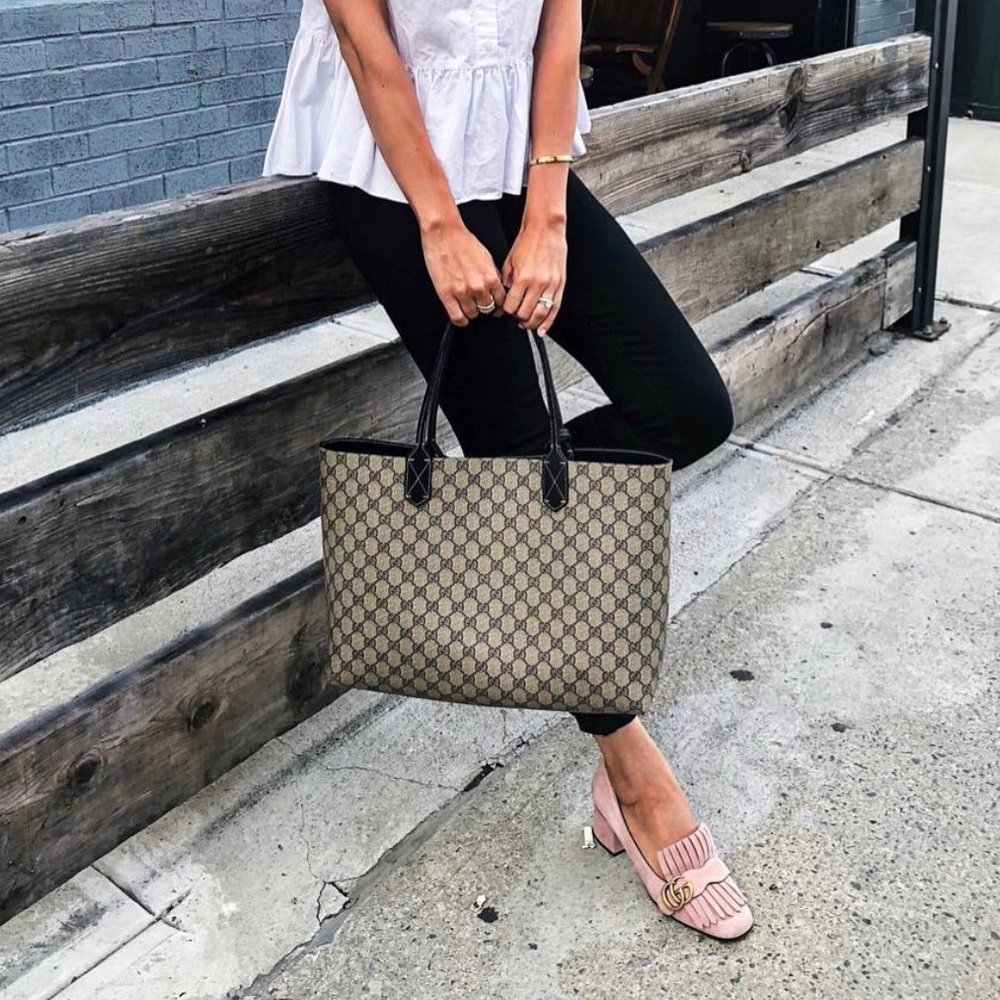 Gucci reversible tote